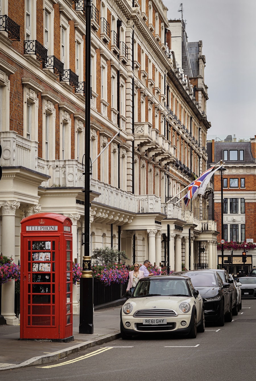 Chauffeur service in Mayfair, London